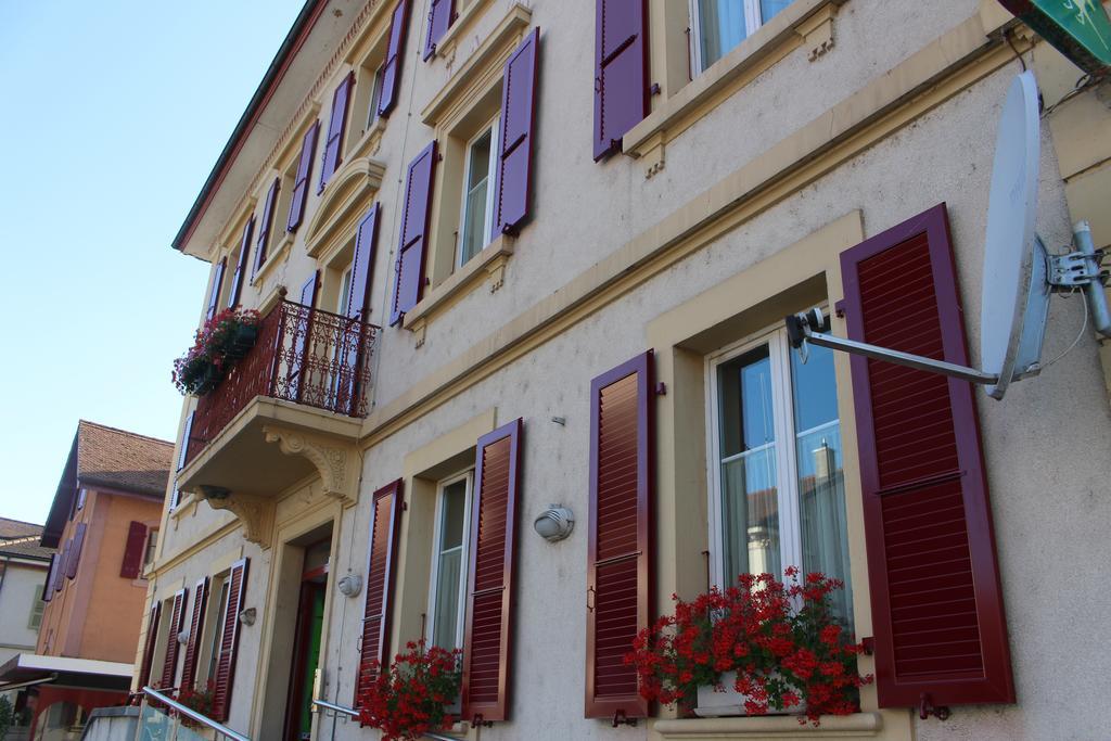 Hotel De La Gare Yvonand Esterno foto